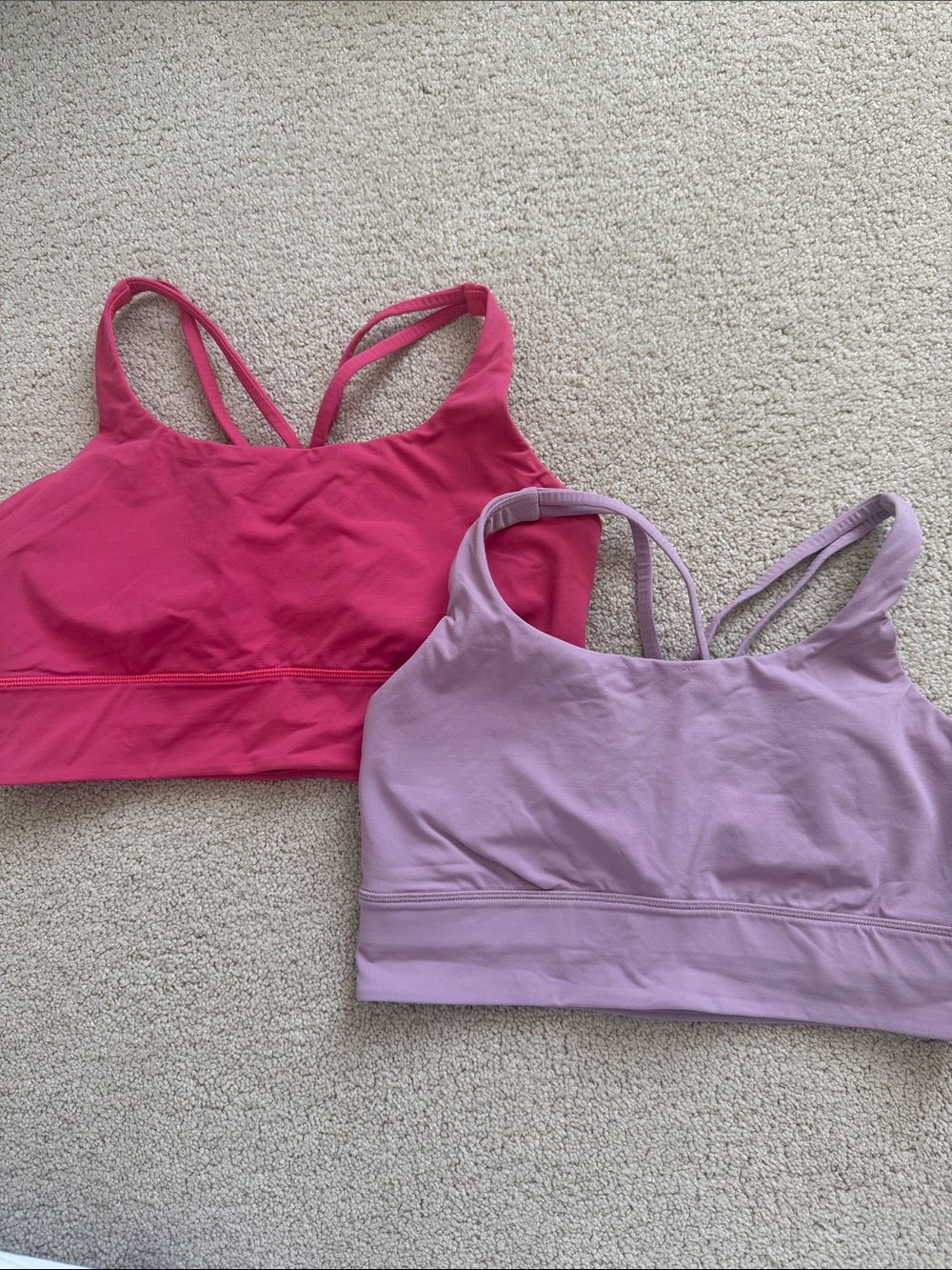 Lululemon long line sports bra bundle
